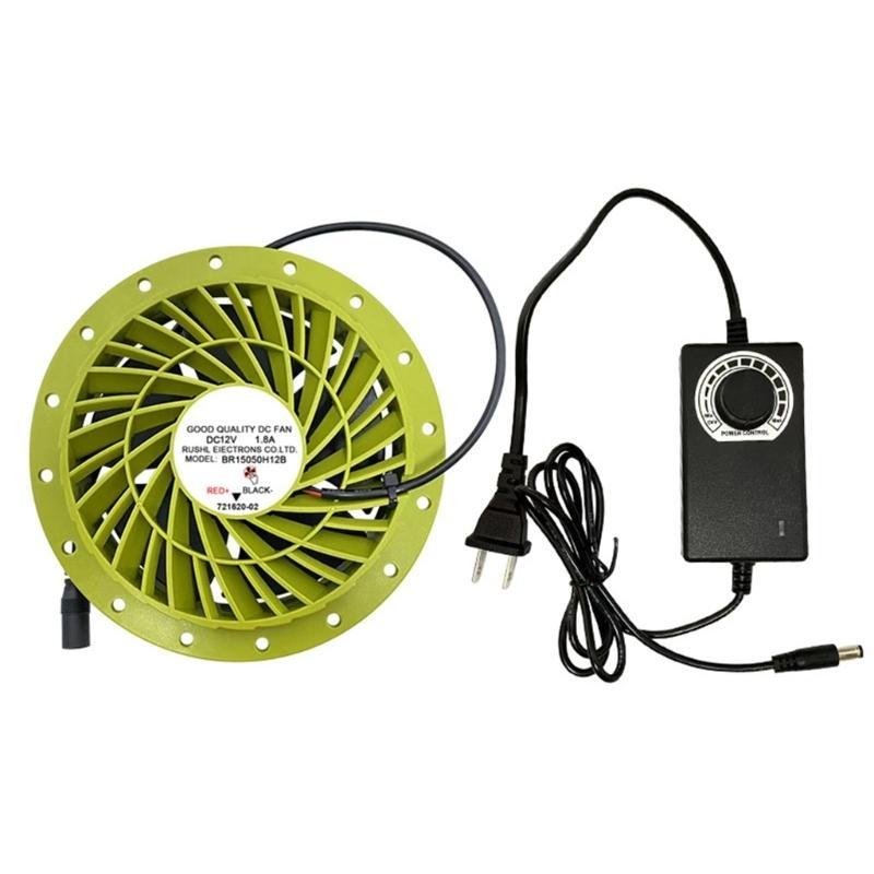 Exhaust Fan 12V Wall Mounted Exhaust Fan 6500RPM 12V 1.8A Low Noise Extractor for Kitchen Bathroom Garage Grow Room