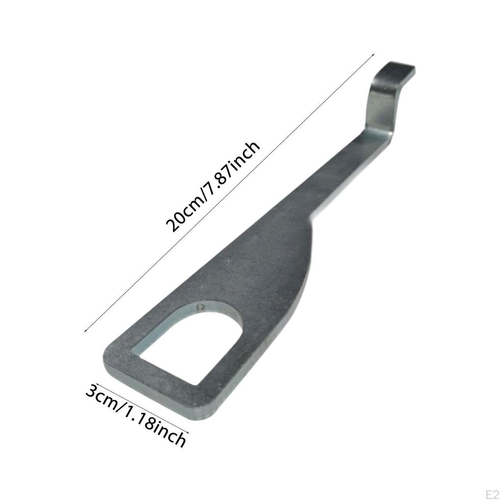 Tailgate Spacer Lock Hook Holder 20cm Sturdy Stainless Steel for T4 T5 T6 Quick Installation Wear