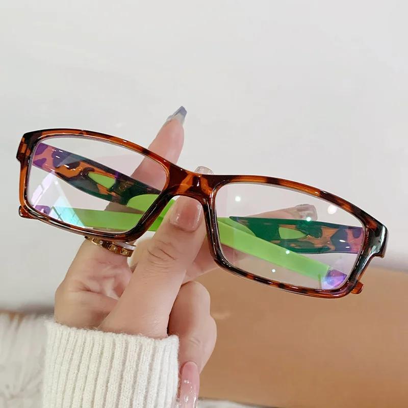 

New Personalized Presbyopia Glasses HD Middle Elderly Aged Reading Glasses Fashion Sports PC Eyeglass Frame 0+1.0+1.5~+4.0 0