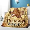 Texas Customize Your Name Blanket Used For Chair Office Sofa Bed Camping Soft And Warm Giving Friends And Relatives Birthday Graduation Gift