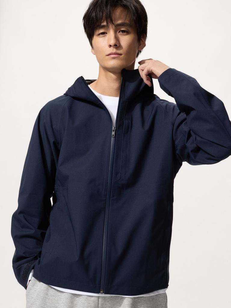 Uniqlo Japan Block Tech Hoodie 3d Cut