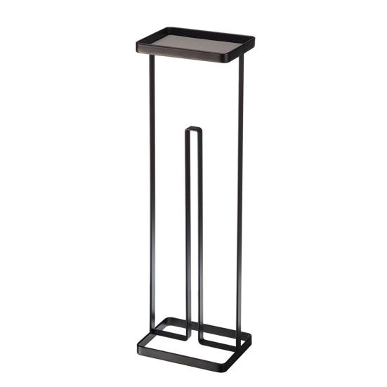 Free Standing Toilet Paper Holder with Non-Slip Reinforced Base Large Capacity Easy Assembly Bathroom Toilet Paper Stand