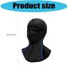 Wind-Blocking Cycling Face Mask Balaclava for Winter Ride with High-Density Polyester and Extended Head-to-Neck Coverage