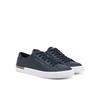 Мужские кроссовки Tommy Hilfiger Core corporate vulc кожа fm0fm05399 granatowy