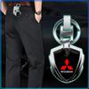 For Mitsubishi Lancer 7 8 I200 Pajero Montero Sport Outlander ASX Mirage Eclipse Car Key Chain Keyring Pendant Metal Keychain Holder Accessories