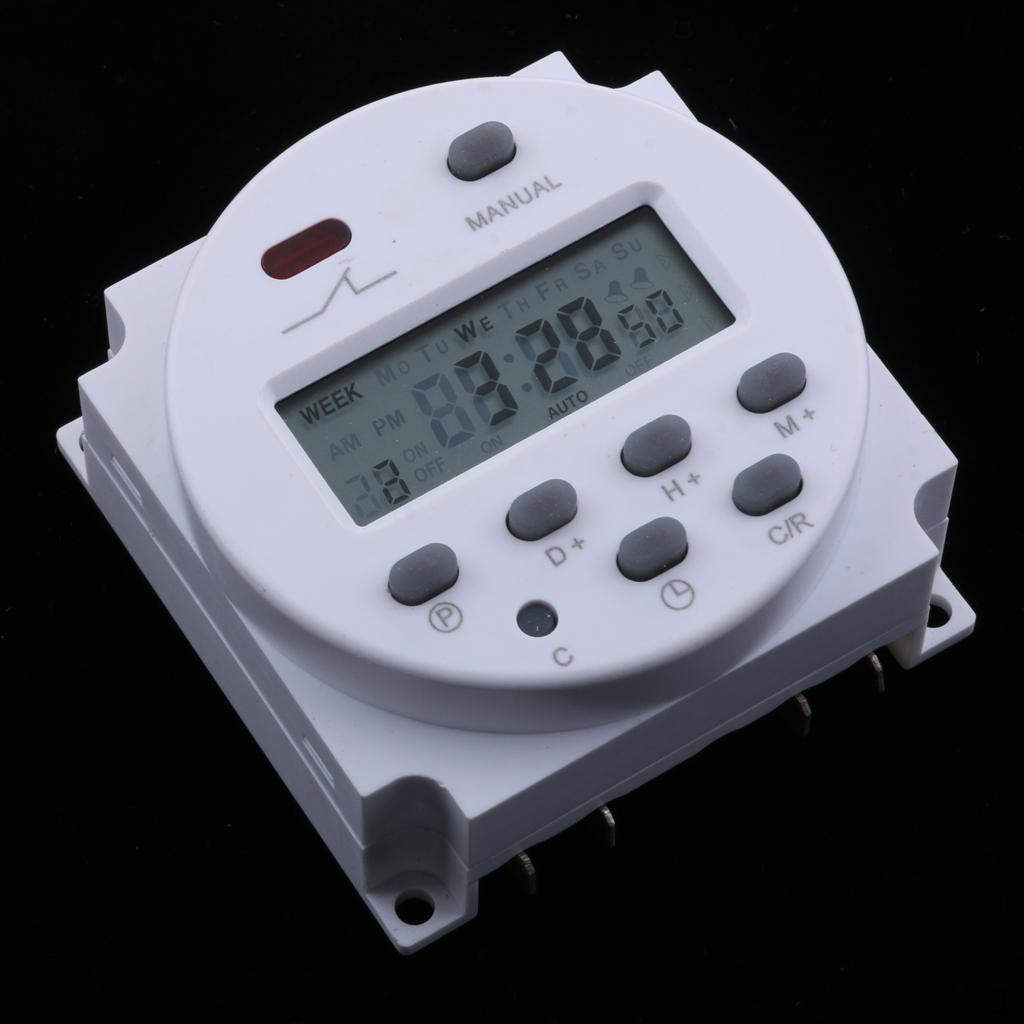 

DC 12 LCD Relay Time Of Weekly Electronic
