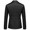 Men's Casual Business Wedding Long Sleeve Buttons Slim Fit Suit Coat Jacket