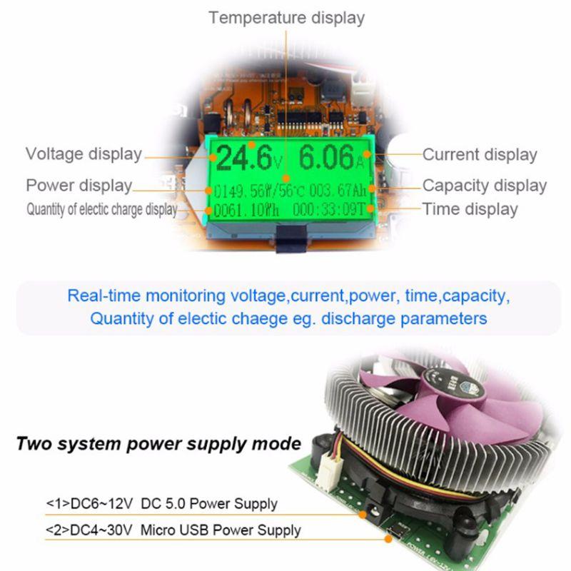 Adjustable Constant Current Electronic Load for Power Bank Capacity Testing