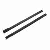 6PCS Car Side Skirt Carbon Fiber Pattern 3 Section Type Side Skirts Winglets Diffusers Universal Replacement For Accord