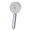 Easy installs No Tool Shower Head 10 Sprays Pattern Pressure Booster Strong ABS Construction for Strong Water Flows