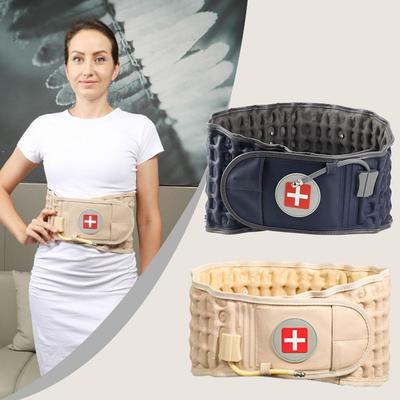Adjustable Inflatable Lumbar Traction Belt Unisex Adult Air Decompression Brace Back Pain Relief Posture Corrector Spine Support