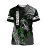 Camisetas Gráficas de Leñador Arborista de Moda Para Hombres Tendencia de Verano Manga Corta Camiseta Estampada en 3D Holgada Secado Rápido Ropa de Trabajo
