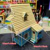 Assembly Architectural model sand table single-family home bungalow Rural housing house diorama Scale model kit 1/35 1/32