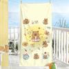 Cartoon Capybara Cute Towel Soft Pool Gift For Travel Gym Shower Camping Quick Dry Sports Large Beach Towels