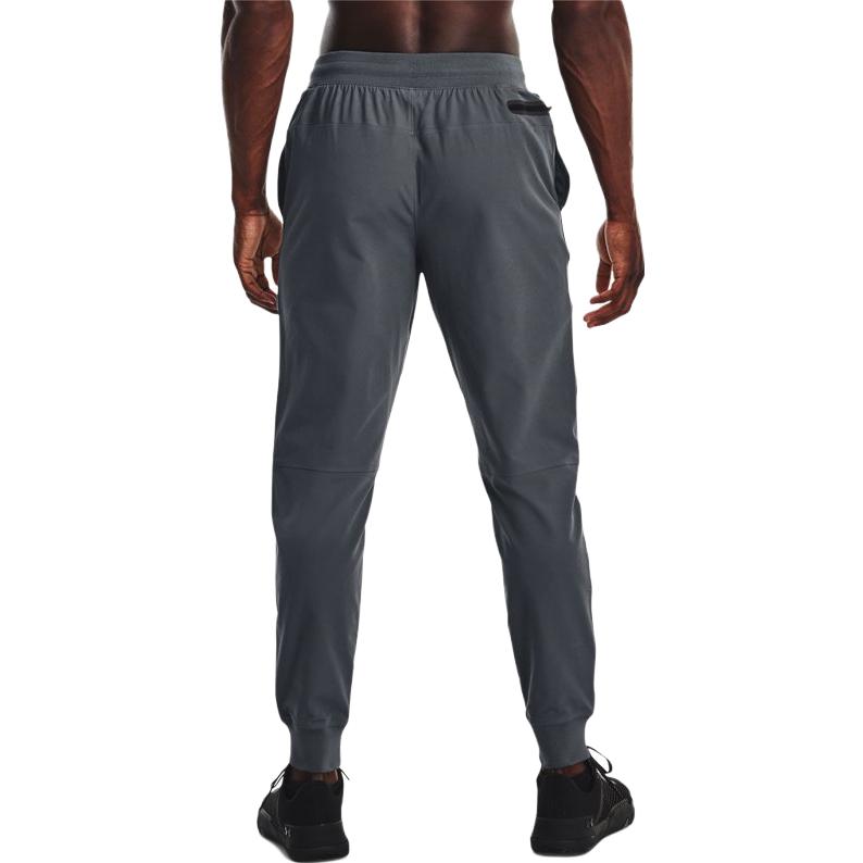 Under Armour Solid Color Jogger Training Pants Men Bottoms Grey 1374658-012