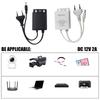 AC100 240V to DC12V 2A Power Adapter Universally Input andWaterproof Outdoor Design for Electronics