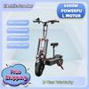 Skuter elektryczny TIFGALOP K8, silnik 6000W, bateria 60V 38Ah, opony 12-calowe, zasięg 100 km.