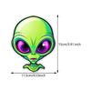 Car Sticker Alien Cartoon Decal Vinyl Detachable Waterproof Outdoor Car Bumper Window Notebook Computer Decoration Car Accessories TM374