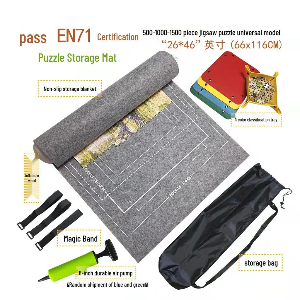 Cross-Border Felt Puzzle Mat for 500-3000 Pieces Jigsaw