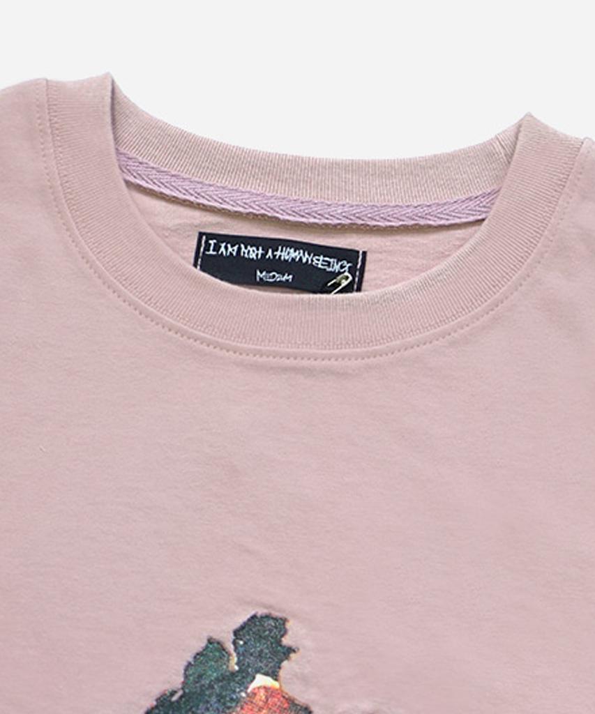 Aimnaseohyumeonbiing The Drink Takes You T-Shirt - Pink