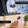 280ml USB Powered Humidifier with Color Changing Night Light,Star Projection,Adjustable Angle for Car,Home,Office,Bedroom,ABS Material,Quiet Operation