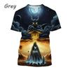 Fashion Men Clothing New Dio Band 3D Print T-shirt Personalized Hip-hop Rock Style Harajuku Street Unisex Oversized T Shirt Tops