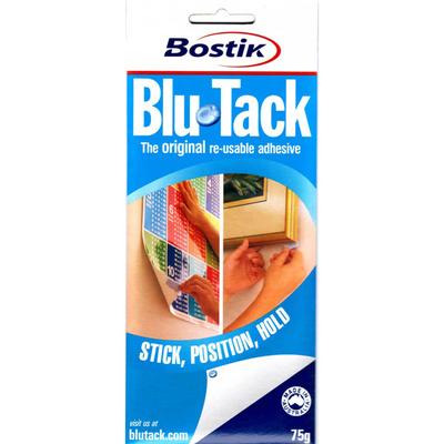 Bostik Blu Tack opakovane použiteľné lepidlo 75 g (Krabica po 10 kusov)