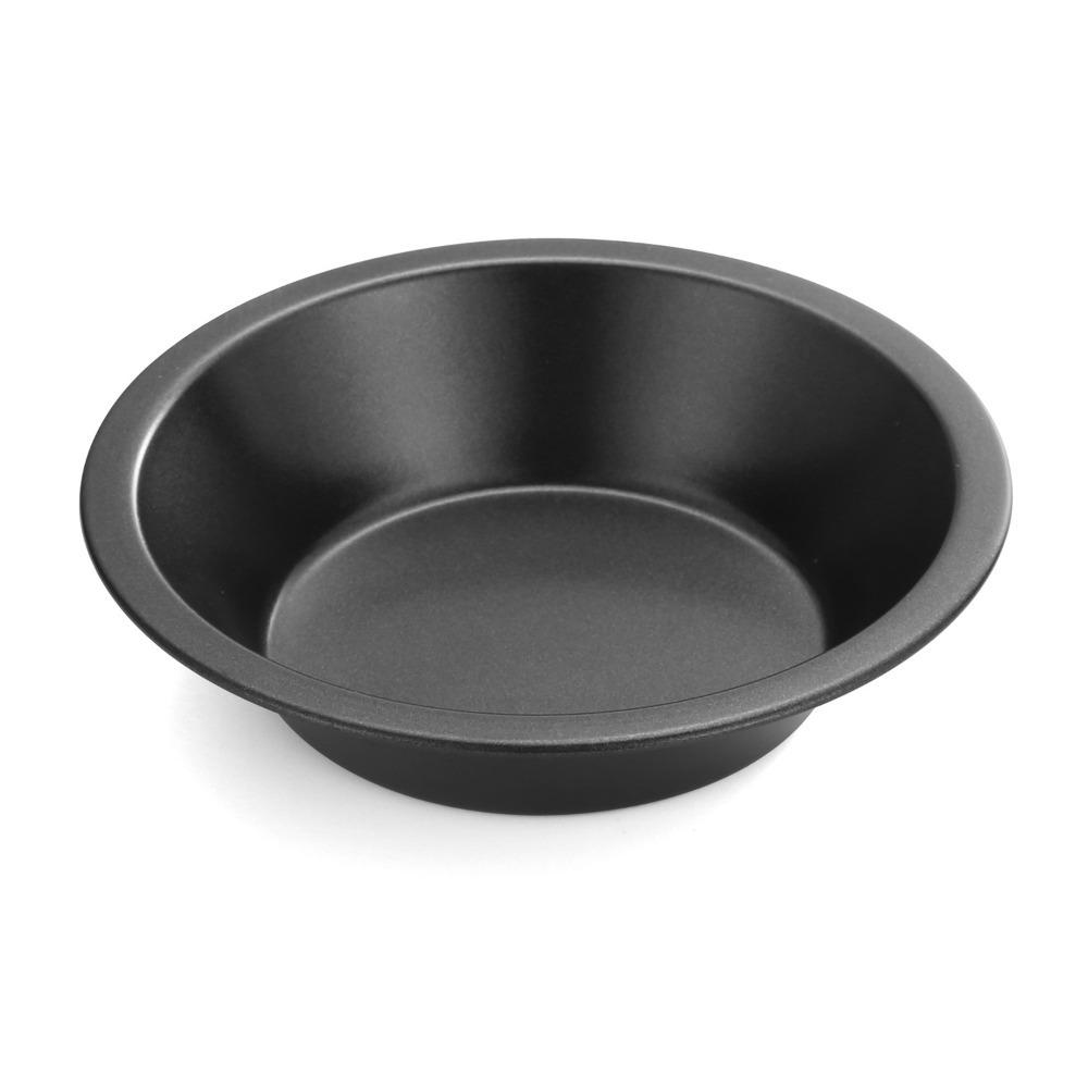 

2Pcs Round Pie Baking Pan Carbon Steel Bread Pan Multifunctional Pizza Plate Oven 2pcs