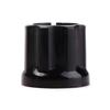Classy-10Pcs Black Potentiometer Control Knob Volume Audio Control Knobs Electric Guitar Bass Parts