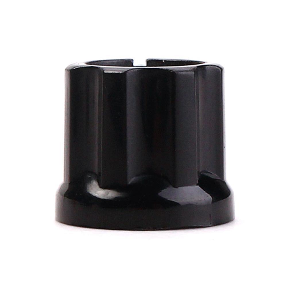 Classy-10Pcs Black Potentiometer Control Knob Volume Audio Control Knobs Electric Guitar Bass Parts