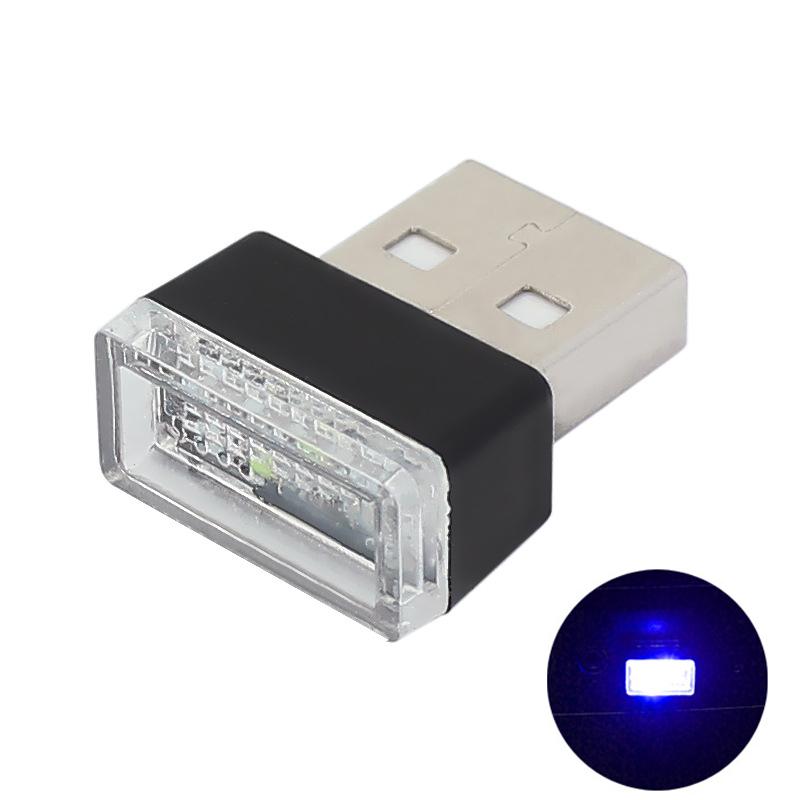Mini USB LED Car Light Auto Interior Atmosphere Neon Atmosphere Lamp Mini Lights Emergency Lighting PC Auto Interior Accessories