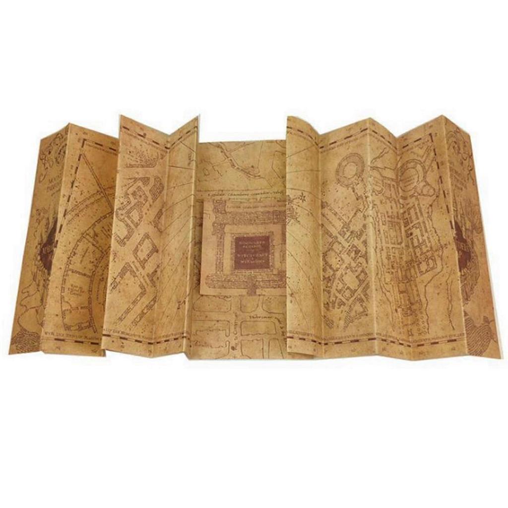 Harry Potter Marauders Map,hogwarts Wizarding World Collection Gift For Fans And Kids
