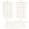 2 Packs Parrot Swing Hanging Toys, Bird Climbing Rope Net Ladders Small Medium Pet Activity Toy Suitable for Parakeet,Cockatiel,Cockatoo,Conure,Mini