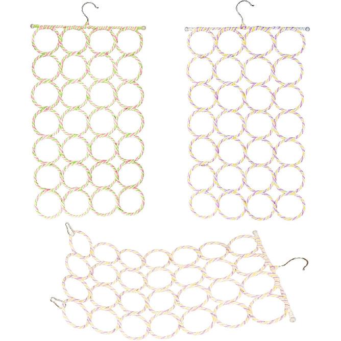 2 Packs Parrot Swing Hanging Toys, Bird Climbing Rope Net Ladders Small Medium Pet Activity Toy Suitable for Parakeet,Cockatiel,Cockatoo,Conure,Mini