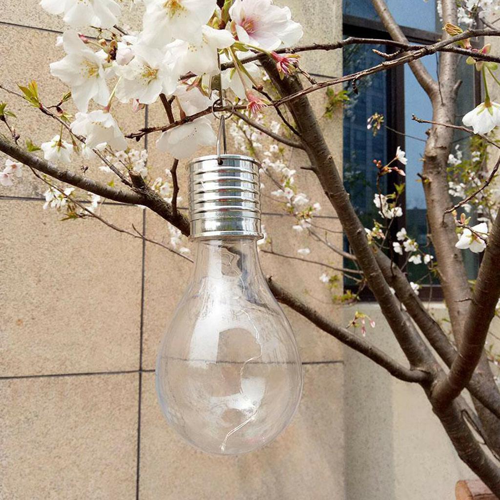 Hot Portable Solar Powered LED String Light Bulbs Hanging Lanterns For Outdoor Garden Camping Tent Yard Decor Lamp IP65 Multi