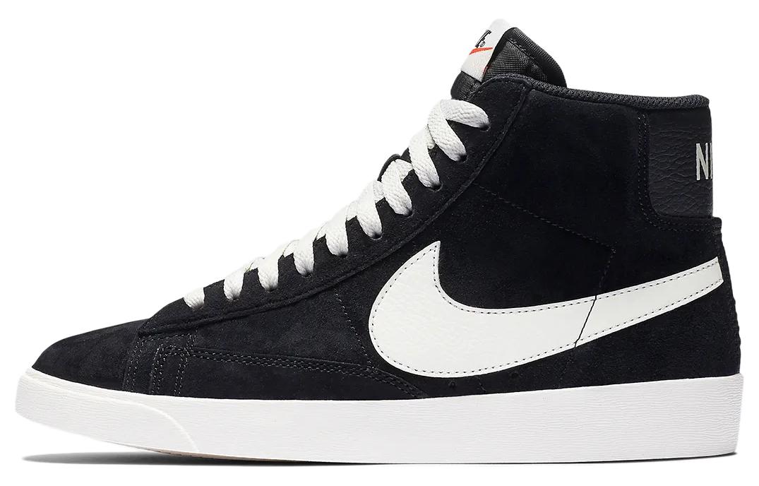 Nike Blazer Mid Vintage Suede Black Women s AV9376-001 36