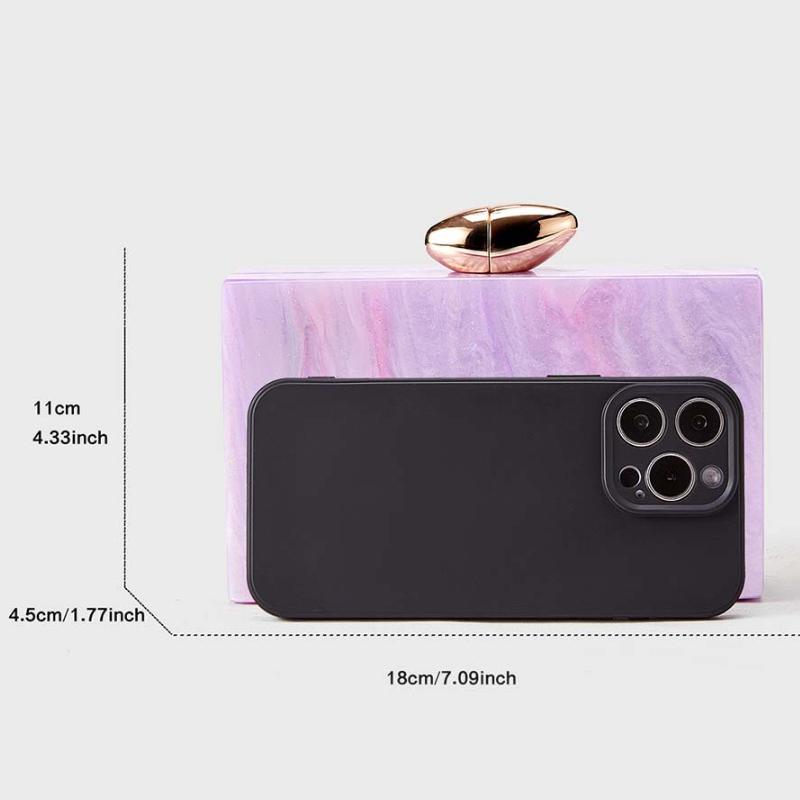 Wedding New Clutch Bag Crossbody Evening Shoulder Starry Pink Acrylic Fashion Tote Woman Bow Luxury 2025 Small Purse Handbags