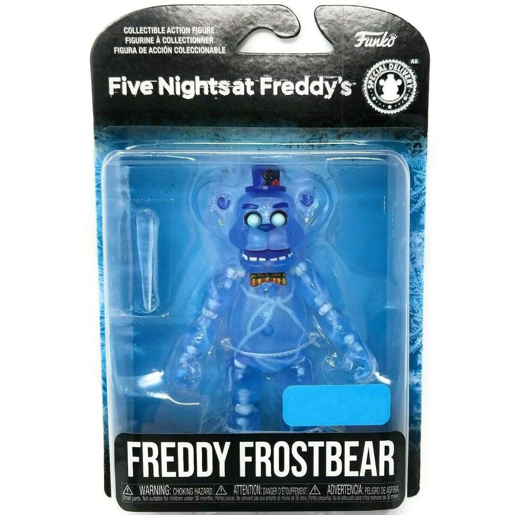 Five Nights At Freddy's Articulated Freddy Frost Bear Action Figure, 5-inch