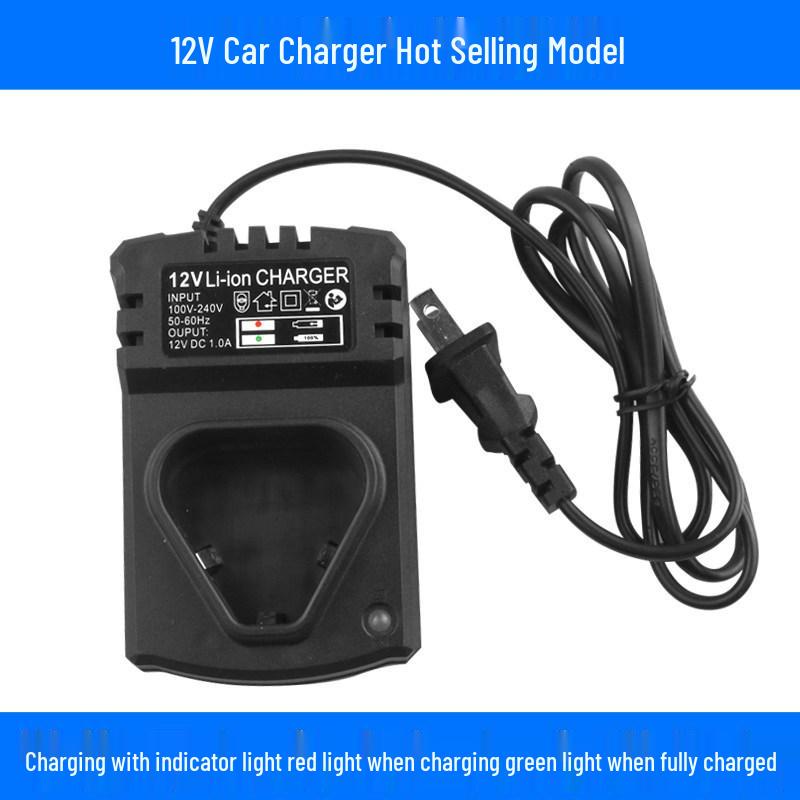 12V-98V Handheld Electric Drill & Wrench with Lithium Battery Charger