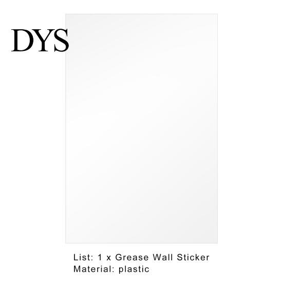 Wall Sticker Clear Oil Proof Stickers Wallpaper Kitchen Backsplash Window Protector Transparent Waterproof Self-Adhesive for