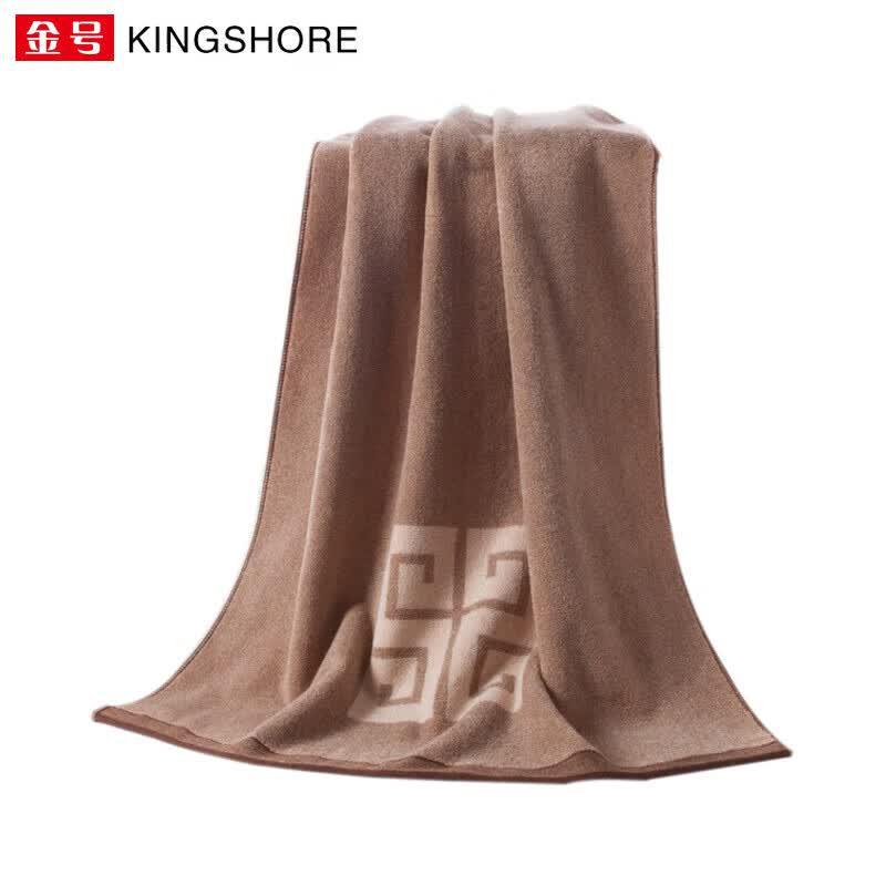 Jinho S3206 Pure Cotton Bath Towel коричневый