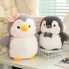 Adorable Truant Penguin Cartoon Plush Doll Pp Cotton Filling Birthday Present