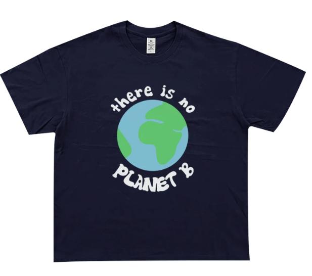 Men s and Women s Matching Earth Unique Print Design Short-Sleeved T-Shirt 100% Cotton Top S разноцветный