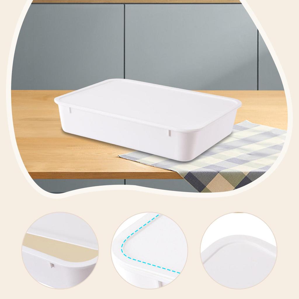 Pizza Dough Proofing Box,Multifunctional,Baking Accessories Dough Storage Container with Lid Bread Proofing Box for Home Kitchen