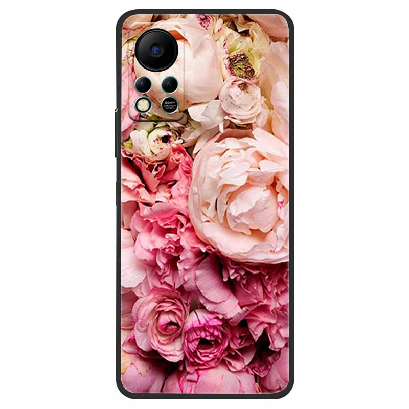 Für Infinix HOT 11S NFC Hülle X6812B Mode Weiches TPU Silikon Handyhülle Für Infinix HOT11S NFC Rückseite HOT 11 S 6.78 Funda