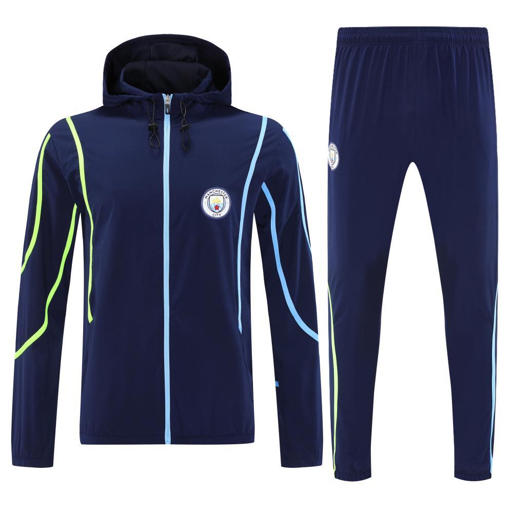 2526 Club Footwear Windbreaker Set, Manchester City, Paris, Barcelona, Arsenal, Marseille Boca, Argentinien