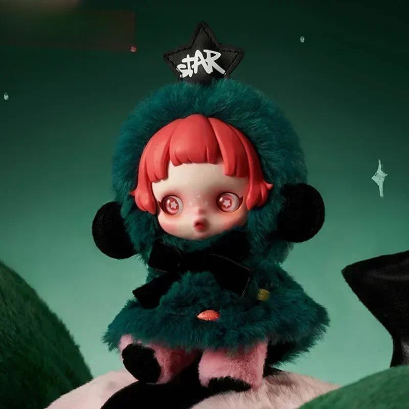 Skullpanda Plush  Toy Stuffed Doll Cute Anime Keychain Bag Pendant Ornaments