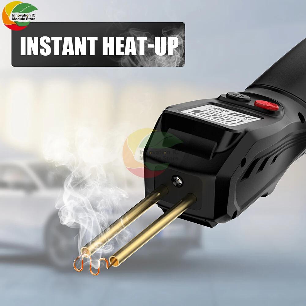 111W Handheld Wireless Plastic Welding Machine USB Rechargeable Welding Gun Hot Stapler Welder Repair Tool Kits for Car Bumper