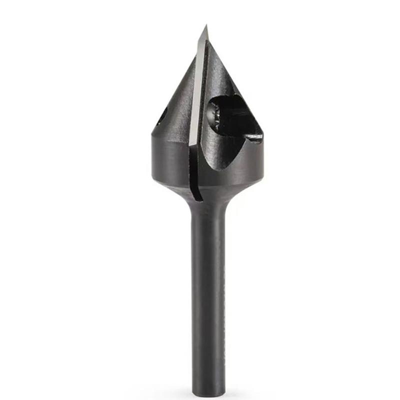 Interchangeable Insert Milling Cutter V Shaped Milling Tool 60/90°Angle Carbon Cutter For Wood Furniture Making