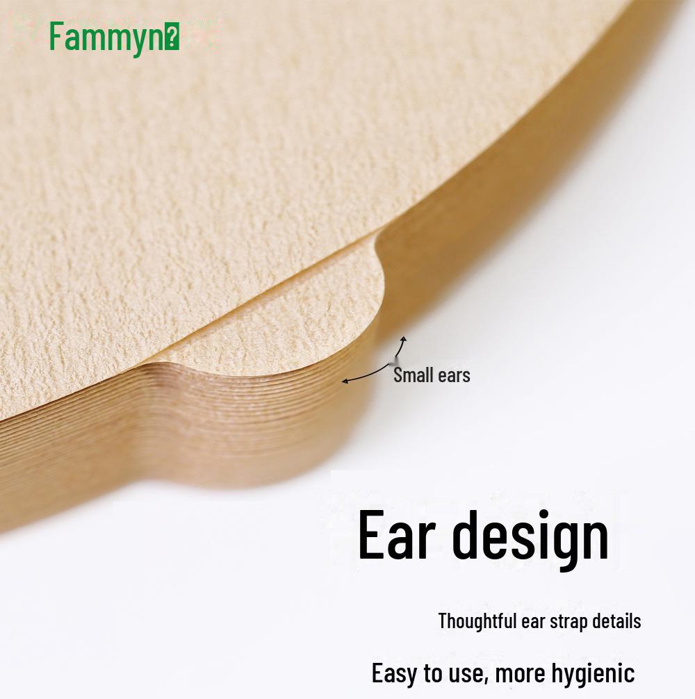 U102 Coffee Filter Paper for Mocha, V60, Drip, and Vietnamese Coffee - 100 Sheets